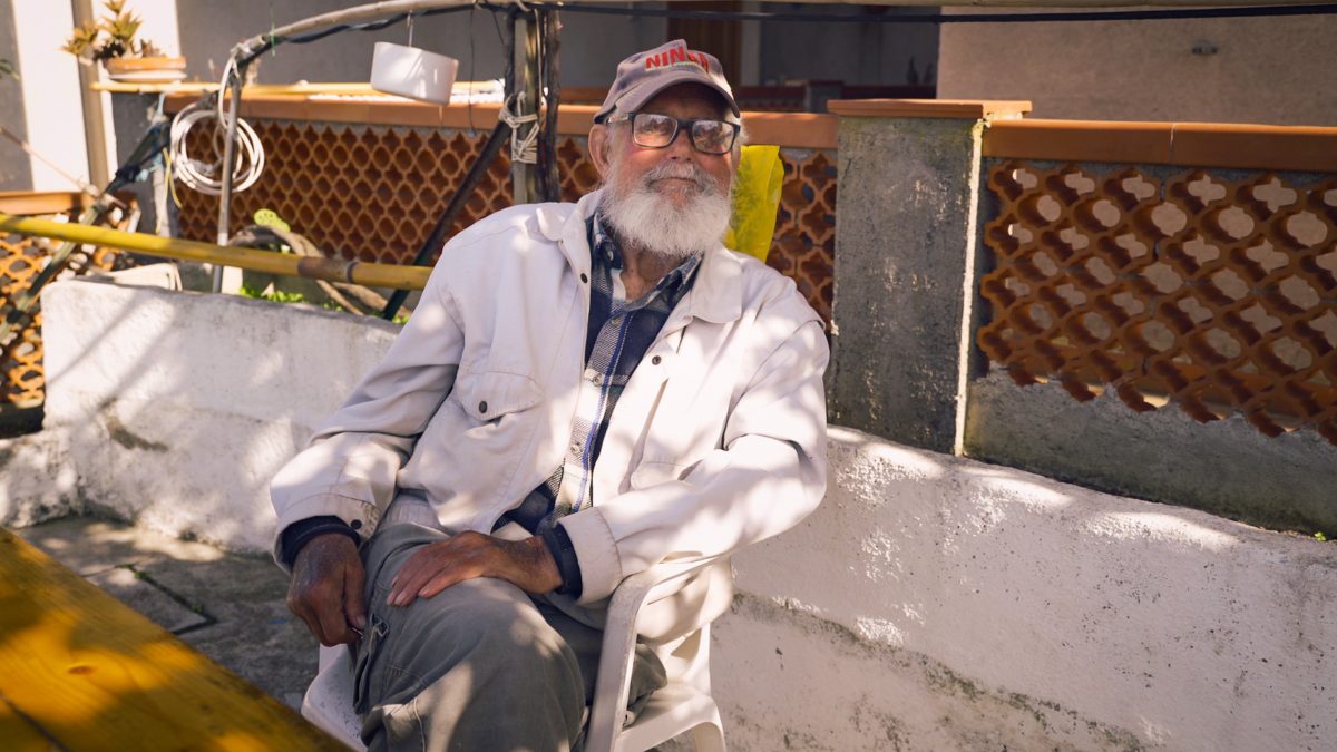 Gaetano Pini, pescatore professionista nativo dell'isola del Giglio