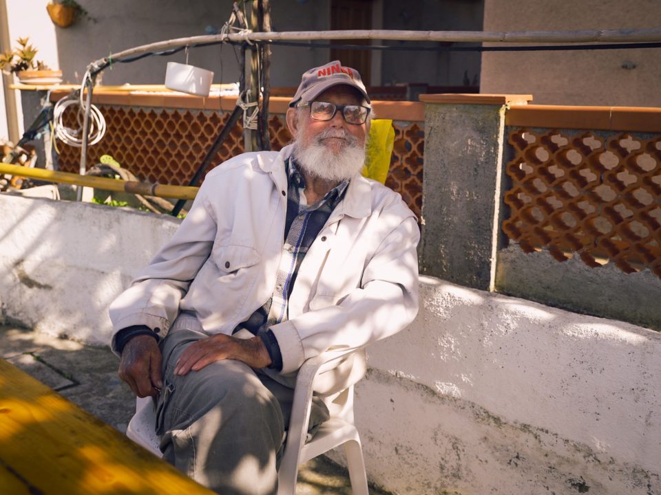 Gaetano Pini, pescatore professionista nativo dell'isola del Giglio