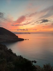 Tramonto Nisporto isola d'Elba Riserva di Biosfera Isole di Toscana