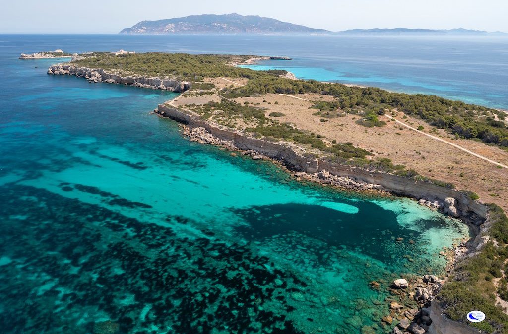 Isola di Pianosa la costa